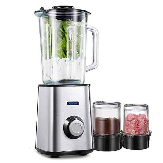 AICOOK AMR938 Silver 2-Speed 450 W Smoothie Blender