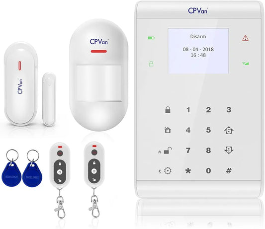 CPVAN CP5 SECURITY ALARM SYSTEM