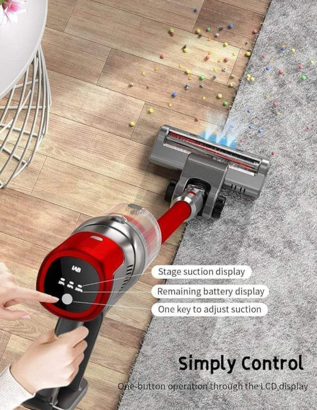 IAB CORDLESS VACUUM CLEANER